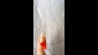 unha de sangue #esmaltação #shorts #unha