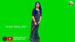 Beautiful Girl 👧 Green Screen // Green Backgrounds Videos Effect // Png Girl Green Screen //Ak_6417