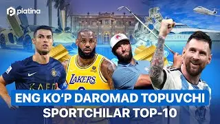 Eng ko‘p daromad topuvchi sportchilar TOP-10 (2024-yil iyun) | TOP earning sportsmen of the world