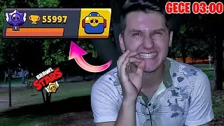 GECE 3 TE PARKTA 56000 KUPA OLDUM😱 Brawl Stars