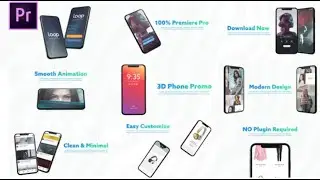 3D Smartphone Presentation for Premiere Pro
