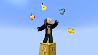 😱 Майнкрафт, Но Это Один Лаки Блок | Выживание на одном Лаки Блоке #лакиблок #survival