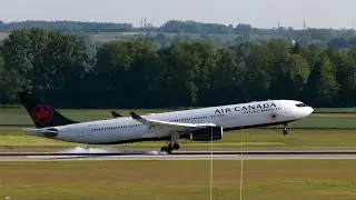 Catching the Big Ones: A350, 787 & 767 Landings at Munich Airport