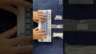 Royal Kludge M75 Mechanical Keyboard Unboxing #shorts