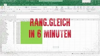 RANG.GLEICH in 6 Minuten
