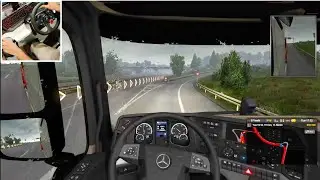Chemical reactor delivery - Euro Truck Simulator 2 | Logitech G29 with Manual Gear Shifter