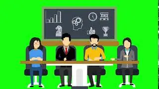 planning in business green screen