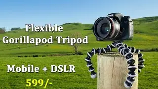 UNBOXING Flexible Gorilla pod, Tripod with Mobile Attachment