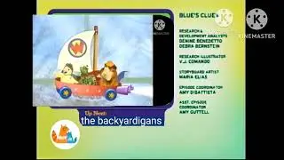 NickJr split screen blue's clues credits fan-made credit goes to Paramount global don't sue me