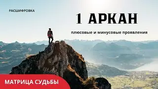 1 аркан в Матрице Судьбы. Плюсовые и минусовые проявления энергий | Матрица судьбы. 1 аркан.
