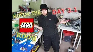 MOVING MY LEGO CITY DAY 3.1: The build continues! #LEGO #legocity #legoroom