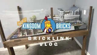 New Lego Studio! | Castle Display Table | Bricklink Store Vlog 2