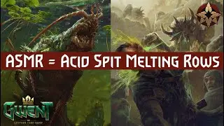 Gwent | Monsters | Arachas Swarm Kikimore Warrior Overload feat. Acid Spit & Glustyworp
