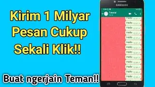 cara kirim 1000 pesan whatsapp cukup satu kali klik