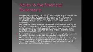 Choosing a Financial Statement To Use