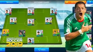 Plantilla de México 2014 para dream league soccer