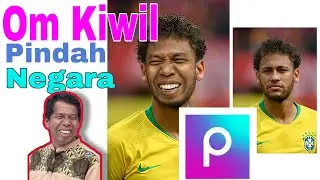 Edit Wajah Kiwil Jadi Bintang Sepak Bola