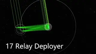 Relay Deployer With 17 Relays | Kerbal Space Program