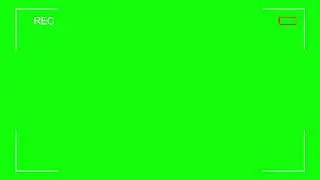 (Free video) Green Screen LOW BATTERY REC MODE VIDEO CAMERA CHROMAKEY