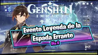 Evento Leyenda de la Espada Errante Dia 6 Genshin Impact