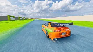 Instant 1000 KMH Acceleration and braking test: Which BeamNG Car Survives! 🔥 - BeamNG Drive #48