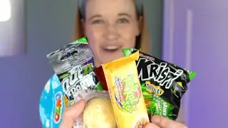Eating UNIQUE SNACKS from Different Countries! {TASTY}