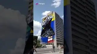 Paper absorbing building of Caillou #shorts #tempoapp