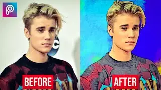 Justin Bieber Photo Editing - Picsart Editing Tutorial in 2022 – Picsart Background Change Tutorial