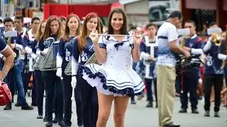 Desfile 15 de septiembre de 2015, San Isidro de El General.