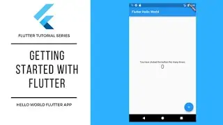 Flutter Hello World Example