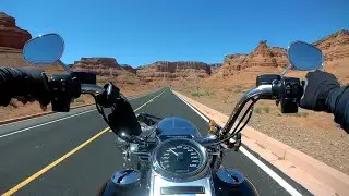 Lees Ferry Rd, ARIZONA - Harley-Davidson Road King