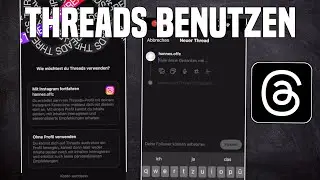 Register & use threads | Instagram Threads Tutorial (German)