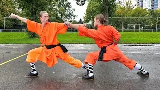 Duilian: Shaolin Ba Bu Lian Huan Quan 少林八步连环拳对练  He Yong Gan Martial Arts