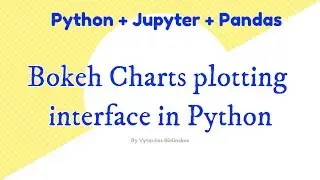 Bokeh Charts interface in Python for plotting and data visualization