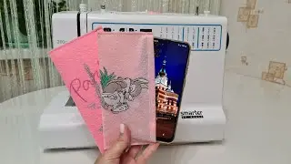 ЧЕХОЛ ДЛЯ ТЕЛЕФОНА СВОИМИ РУКАМИ , как сшить чехол для телефона из фетра, шить легко и Просто
