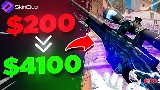 $200 to $4,000 Crazy profit in 5 min on skinclub!? ( Skinclub Promo Code 2024 )