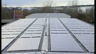Tetto fotovoltaico totalmente integrato Kalzip AluPlusSolar - Installazione