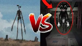 SIREN HEAD VS CARTOON CAT