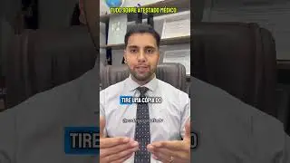 Tudo sobre atestado médico no trabalho! #shorts