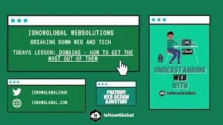 Domains and How To Use Them - Understanding Web With IsNowGlobal #UnderstandingWebWithIsNowGlobal
