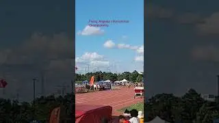 U18 Men 100m finals Jelani Ellison 10.56 Jordon Lewis 10.69 Gavyn small 10.73