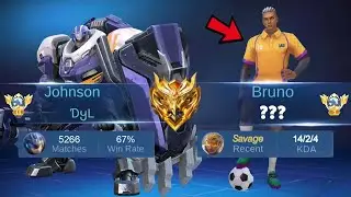 I FINALLY MET THE BEST BRUNO IN RANKED!!😱 (enemy thought we're using maphack)