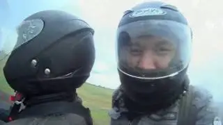 Дальняк Украина-Беларусь-Россия вдвоём на скутере Piaggio X9 250. Часть1.