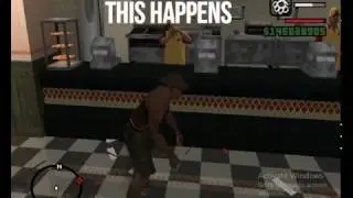 GTA SAN ANDREAS crazy moments | vomiting