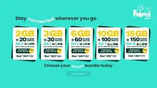 New Smart Bundles monthly plans with FRiENDi Mobile!