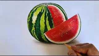karpuz çizimi /watermelon drawing / meyve çizimleri