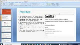 Procedures and Functions  ll Procedures & Functions in SQL ll Vashi Tech