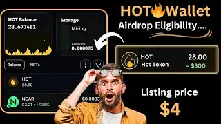 🔥 Hot Airdrop Withdrawal – How to Qualify for Hot Airdrop Withdrawal | Listing Coming Soon