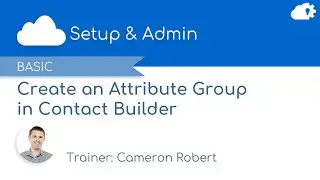 Create an Attribute Group in Contact Builder