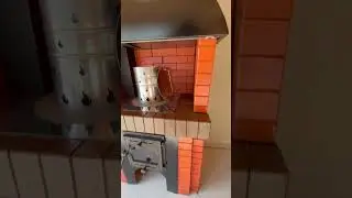 Модульное барбекю с печью под казан 